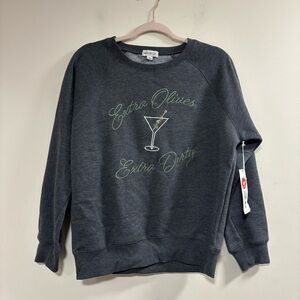 Wildfox Dark Gray Crewneck Sweater
